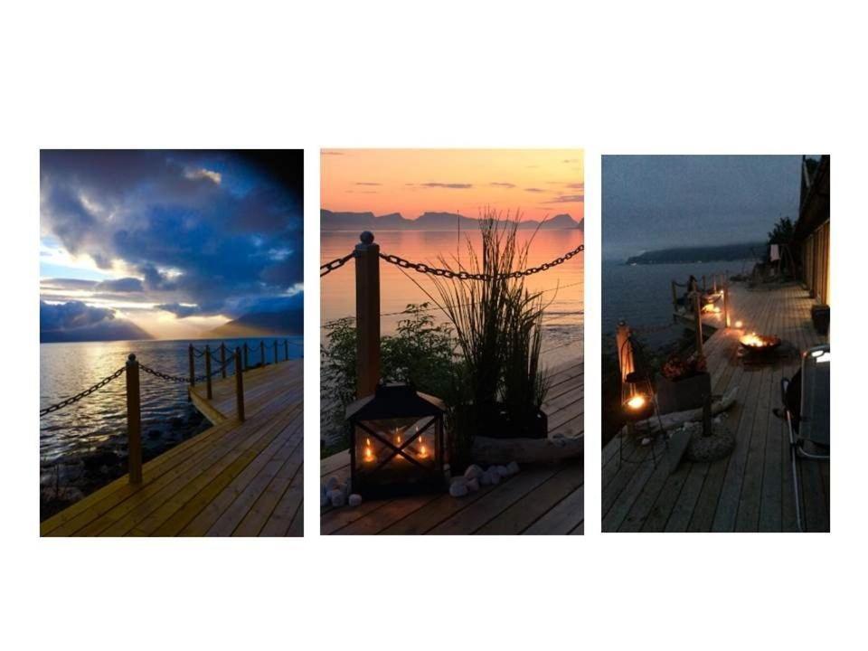 Smastranda Fjord Lodge Aheim المظهر الخارجي الصورة