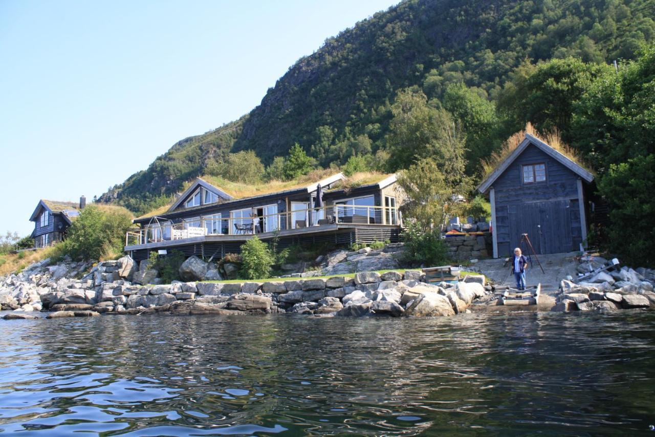 Smastranda Fjord Lodge Aheim المظهر الخارجي الصورة