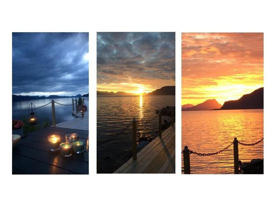 Smastranda Fjord Lodge Aheim المظهر الخارجي الصورة
